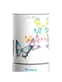 Чехол для бут воды 19л Art12-09, Butterfly1 Бабочки (для кулера)