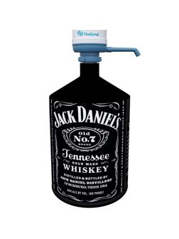 Чехол для бут воды19л ArtP12-11,Jack Daniels,Бутыль Jack Daniels(для помпы)