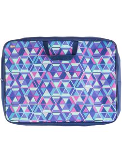 Папка для труда №1School Геометрия, А3,молн.ткань,475х345х75,ПМД3-20-4