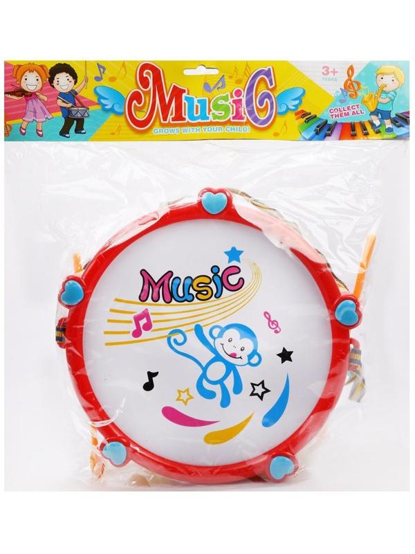 Барабан диам. 23.5 см, в ассорт., пакет