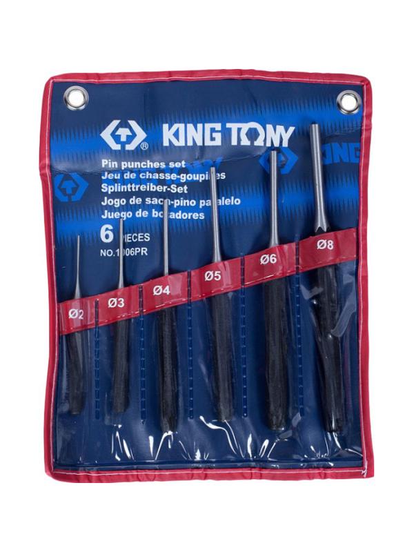 Набор выколоток, 6 предметов KING TONY 33108-MR