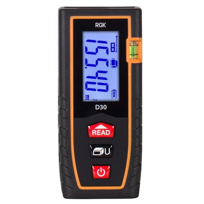 Дальномер лазерный RGK D30 С ПОВЕРКОЙ