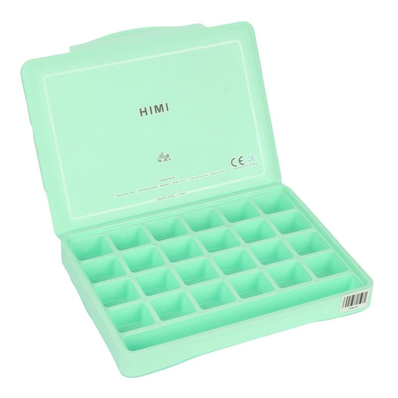 Гуашь HIMI 24 цвета/наб зеленый FC.TZ.HM.002/GREEN