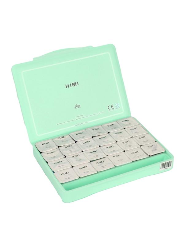 Гуашь HIMI 24 цвета/наб зеленый FC.TZ.HM.002/GREEN