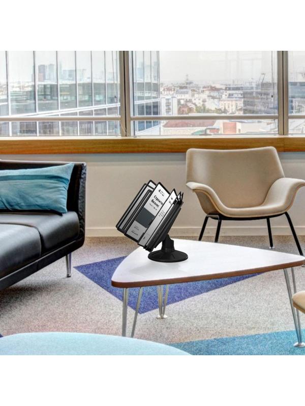 Демосистема настольная Promega office А4, 10 панелей, черный