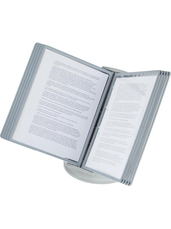 Демосистема настольная Promega office А4, 10 панелей, серый