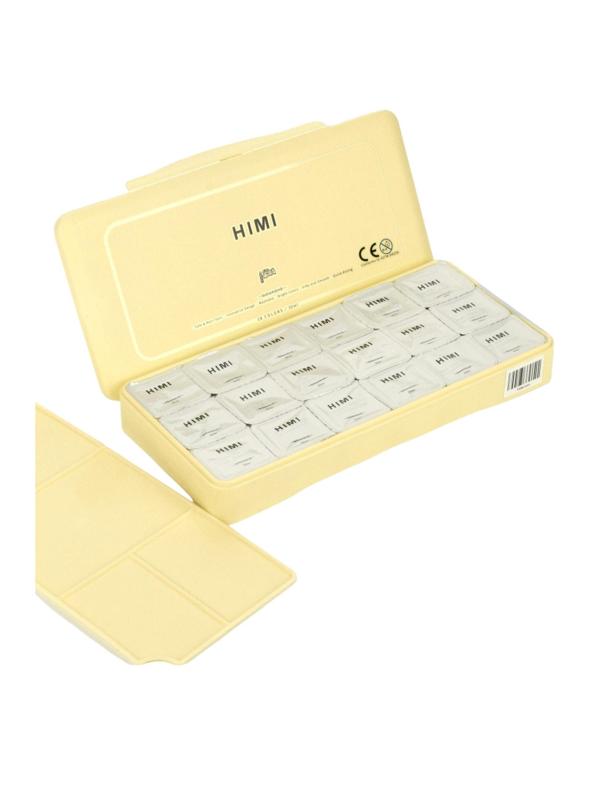 Гуашь HIMI 18 цветов/наб желтый FC.TZ.HM.008/YELLOW