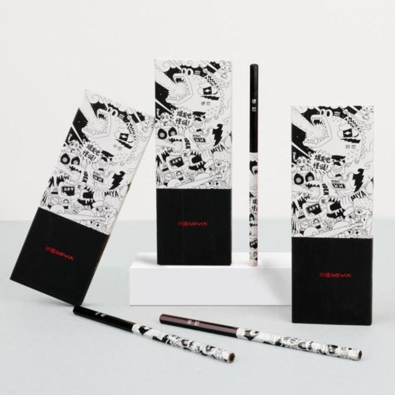 Набор карандашей угольный HIMI мягкие 8 шт FC.QB.TB.050