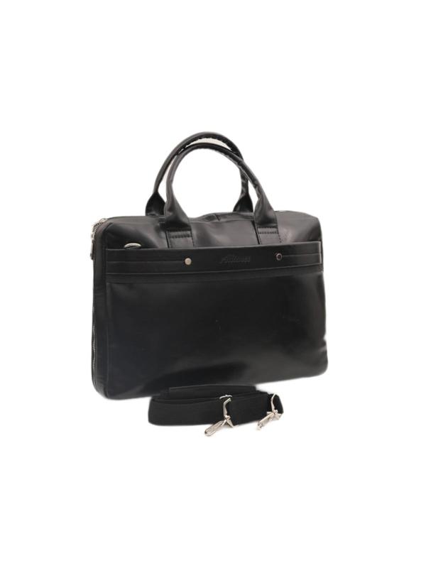 Сумка мужская Alliance, кож.зам, черная, 2-636-G