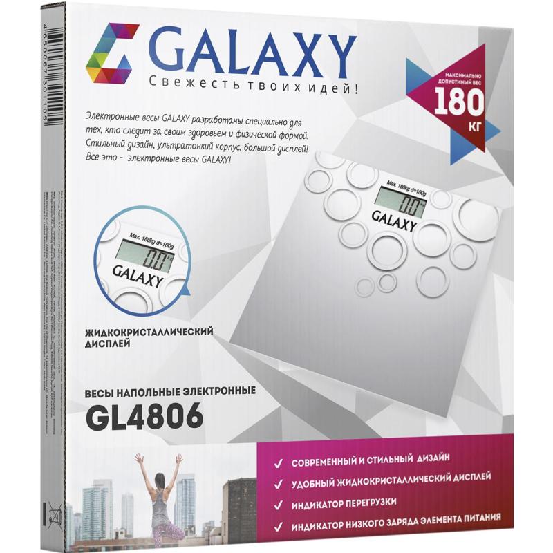 Весы напольные GALAXY напольные GL4806