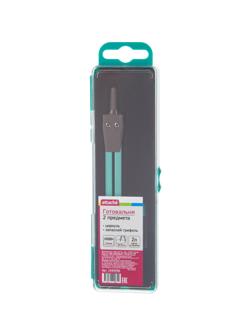 Готовальня Attache BF-A5 2пр/наб,циркуль 129 мм,мятный,пласт.пенал,европодв