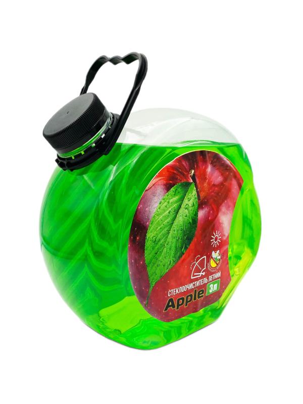 Жидкость стеклоомывающая летняя Tekom Красное Яблоко 3л канистра-шайба