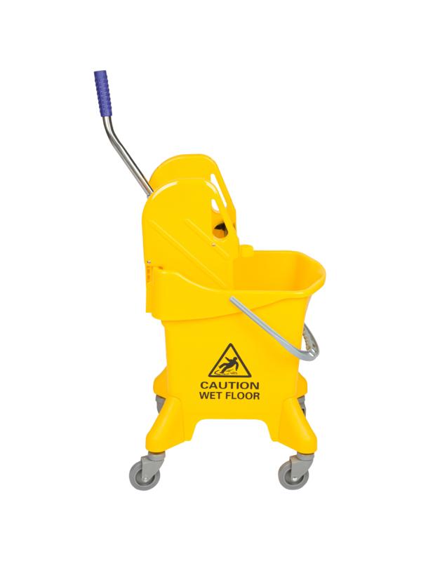 Тележка уборочная с отжимным прессом 45,5x37x97см 31л AF08088