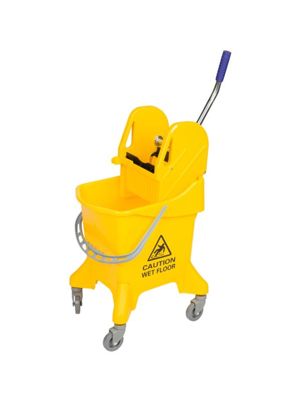 Тележка уборочная с отжимным прессом 45,5x37x97см 31л AF08088