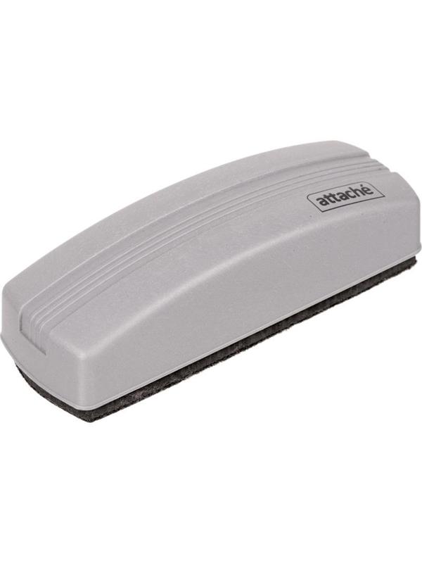 Губка-стиратель для магнитно-маркерных досок,Attache,магнитн,(55x160мм),сер