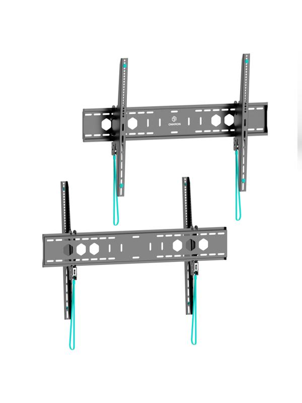 Кронштейн Onkron наклонный для ТВ 60-110, черный UT12