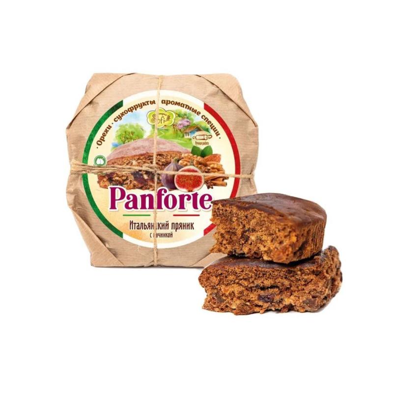 Пряник Panforte Итальянский пряник с нач Орехи, сухофр и специи арт.2154