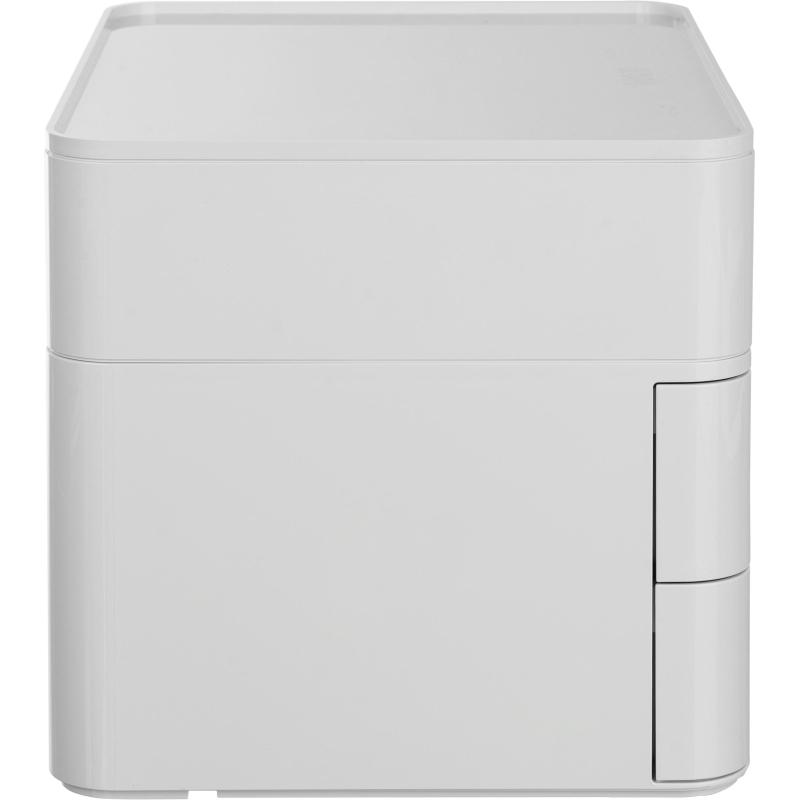 Бокс с выдвижными лотками HAN ALLISON 2 лотка,ячейка,крышк,белый HA1100/12