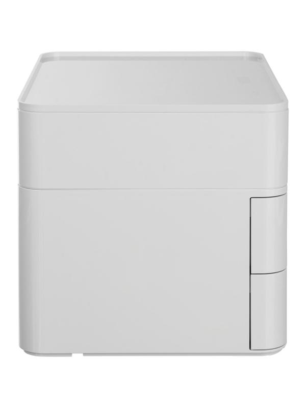 Бокс с выдвижными лотками HAN ALLISON 2 лотка,ячейка,крышк,белый HA1100/12