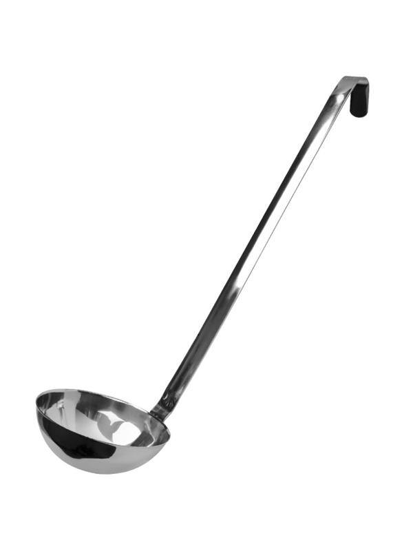 Половник 0,25л ручка 38см нерж., кт1167