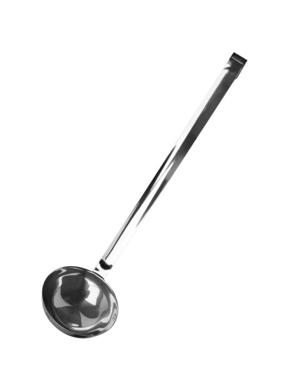 Половник 0,25л ручка 38см нерж., кт1167