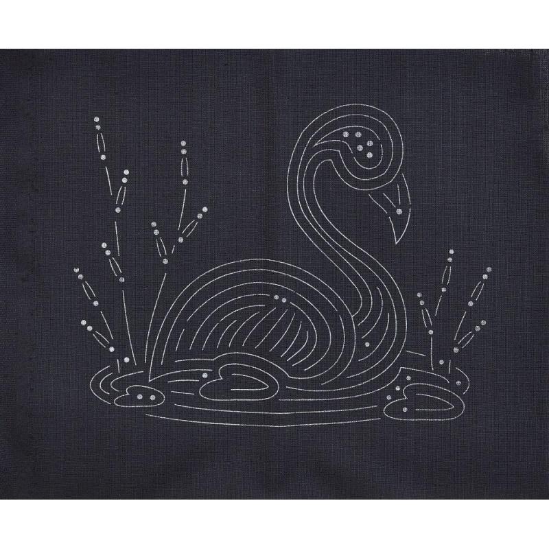 Набор для творчества Вышивка пайетками Фламинго Вп-019