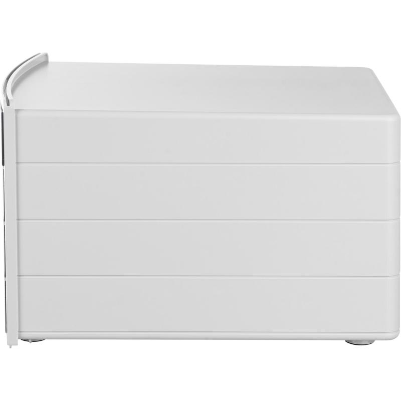 Бокс с выдвижными лотками HAN IMPULS 4 лотка с индек.окнами синий HA1012/14