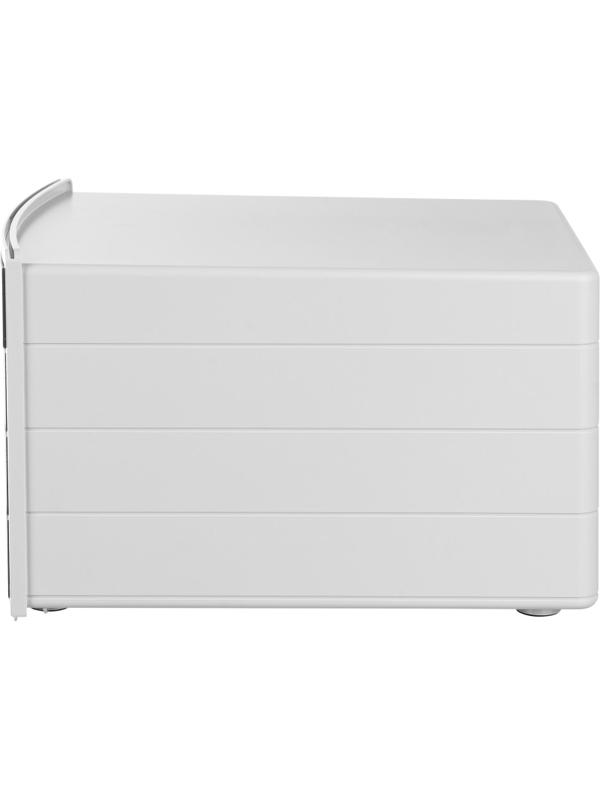 Бокс с выдвижными лотками HAN IMPULS 4 лотка с индек.окнами синий HA1012/14