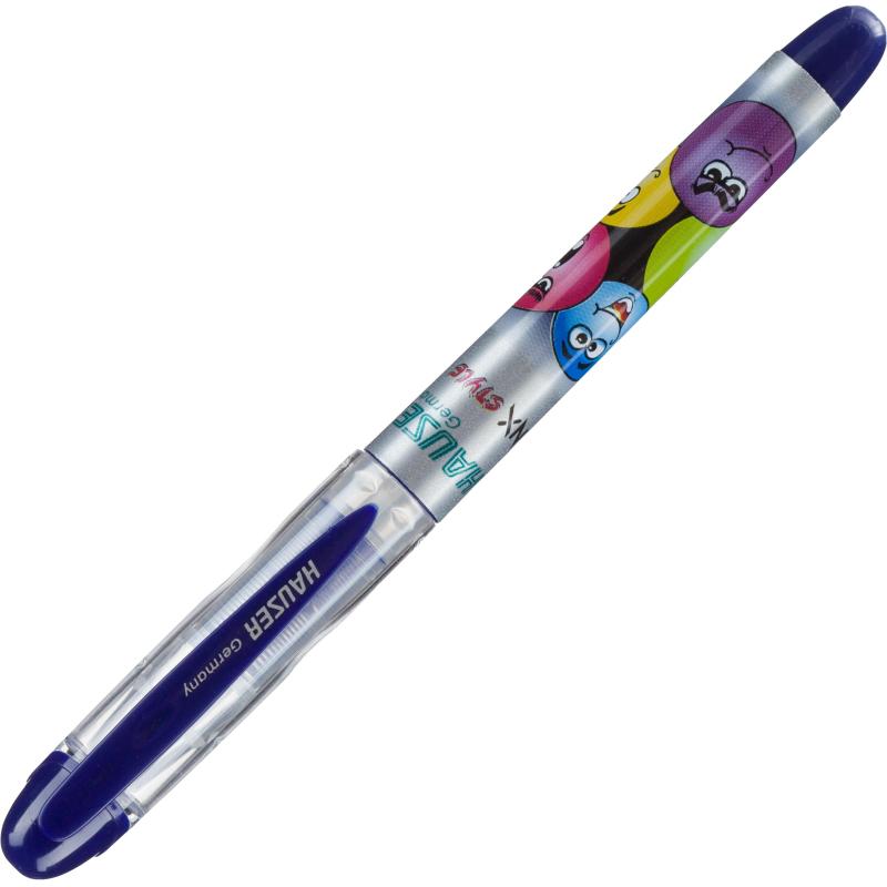 Ручка перьевая Hauser STYLE, пластик, синяя H6144-blue