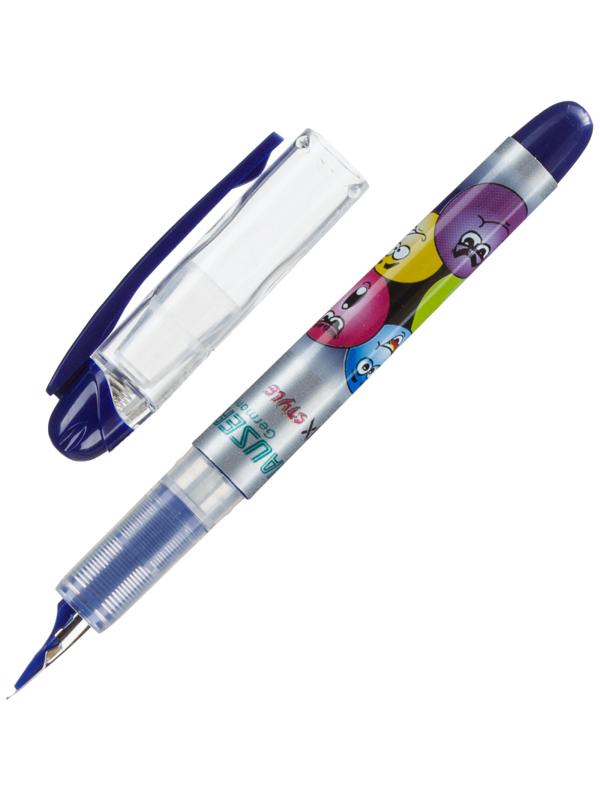 Ручка перьевая Hauser STYLE, пластик, синяя H6144-blue