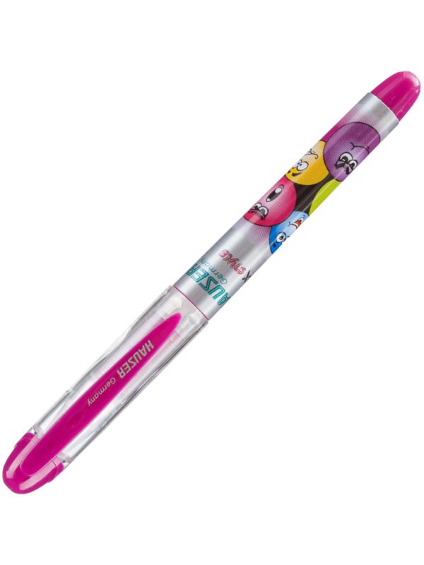 Ручка перьевая Hauser STYLE, пластик, розовая H6144-pink