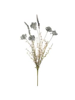 Цветок искусственный Ромашка ночная, В500, темно-голубой