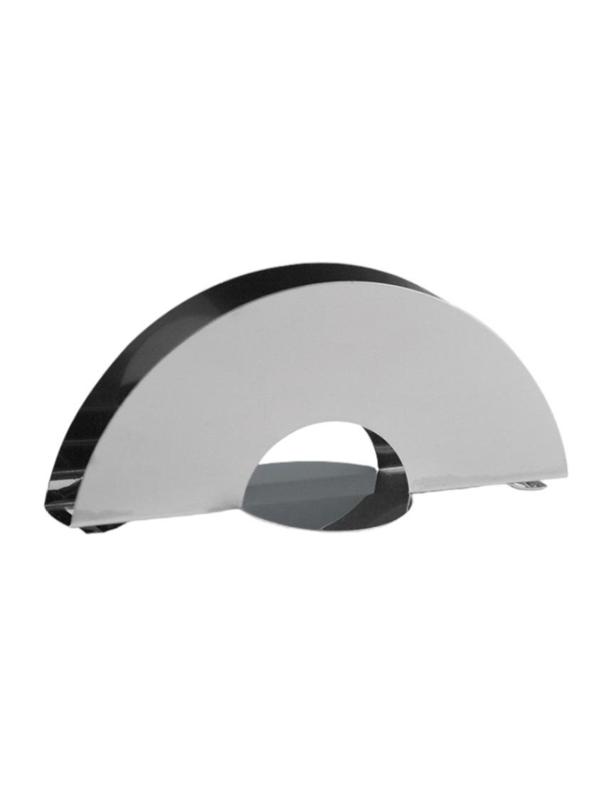 Салфетница L=150мм h=70мм полукруг нерж., кт1079