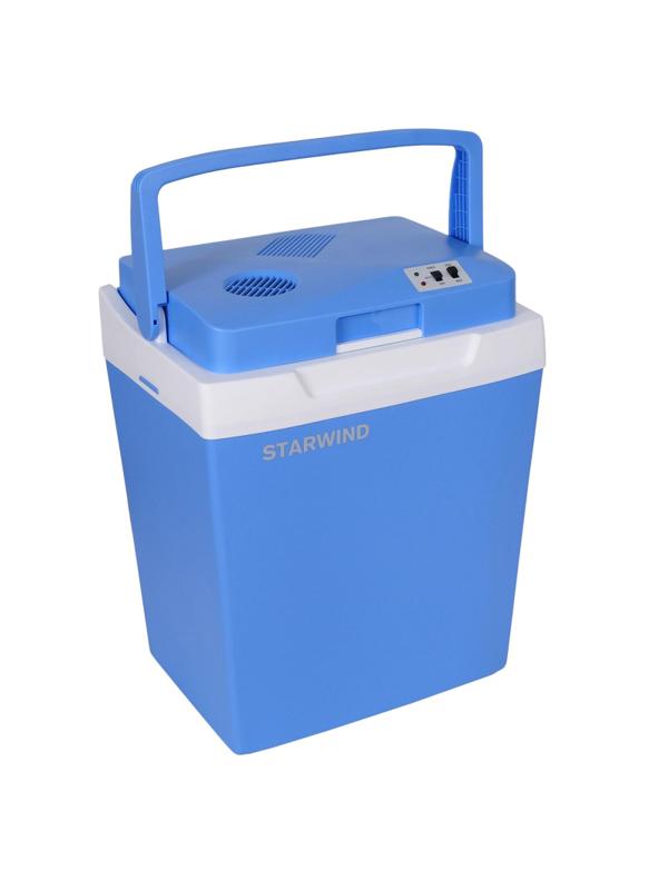 Автохолодильник Starwind CB-117 29л 48Вт синий/серый
