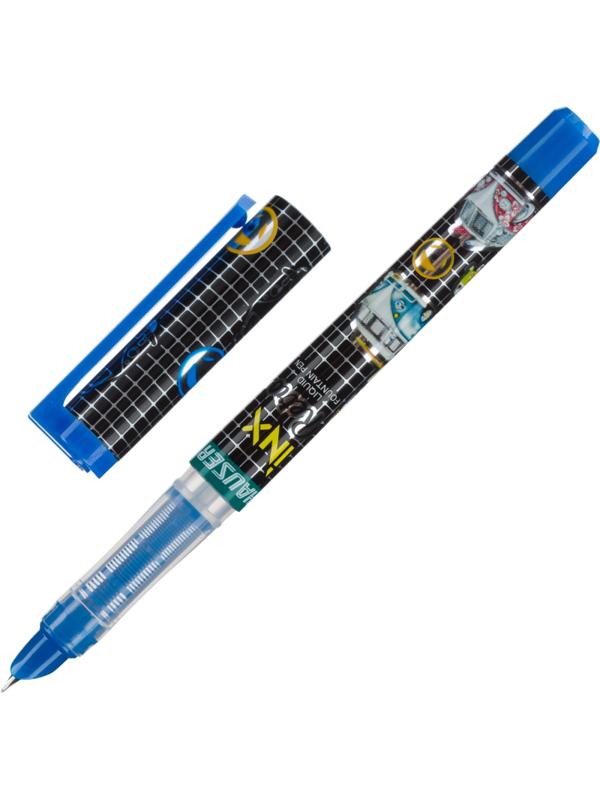 Ручка перьевая Hauser INX Retro, пластик, синяя H6111-blue