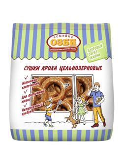 Сушки КРОХА цельнозерновые Семейка ОЗБИ 200 г