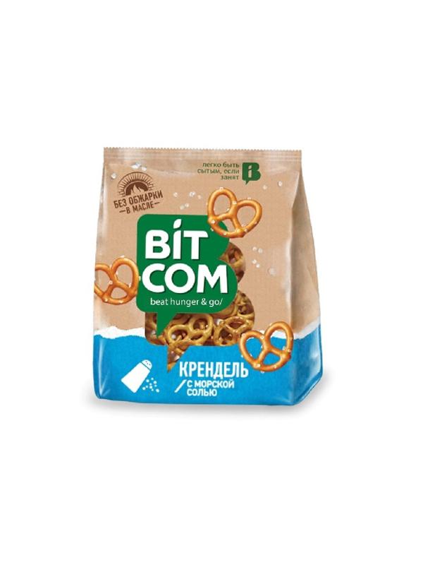 Сушки Крендель с морской солью Bitcom, 130г