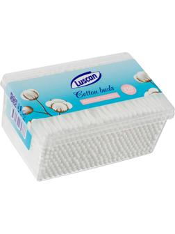 Палочки ватные Luscan   пластик. моноблок 350шт/уп