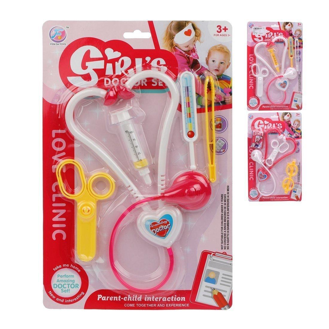 ДЕФЕКТ УПАКОВКИ Игровой набор Доктор, в компл. предметов 4шт, в ассорт.,
блистер