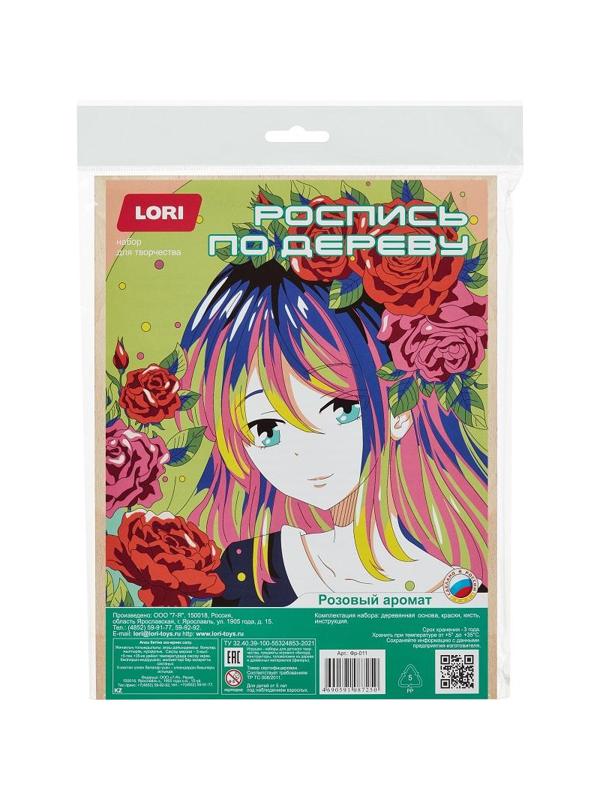 Набор для росписи по дереву Картина Аниме Розовый аромат Фр-011
