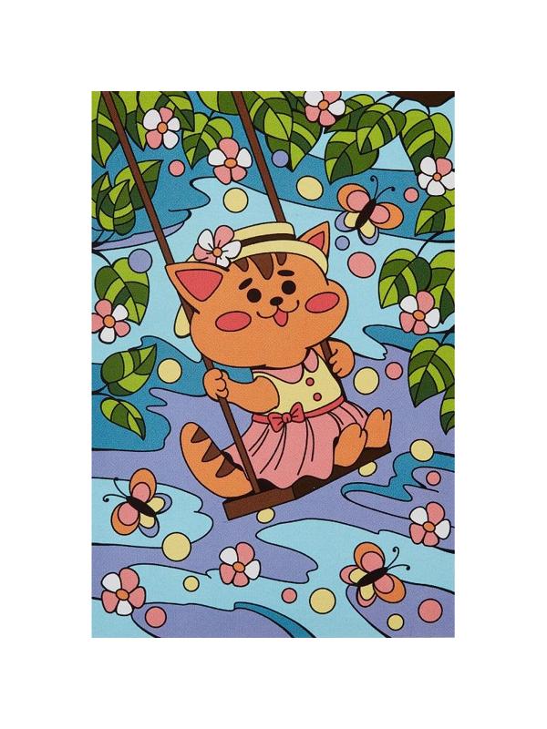 Картина по номерам для малышей ВОЛШЕБНЫЕ ИСТОРИИ Весенние мечты наб Ркн-096