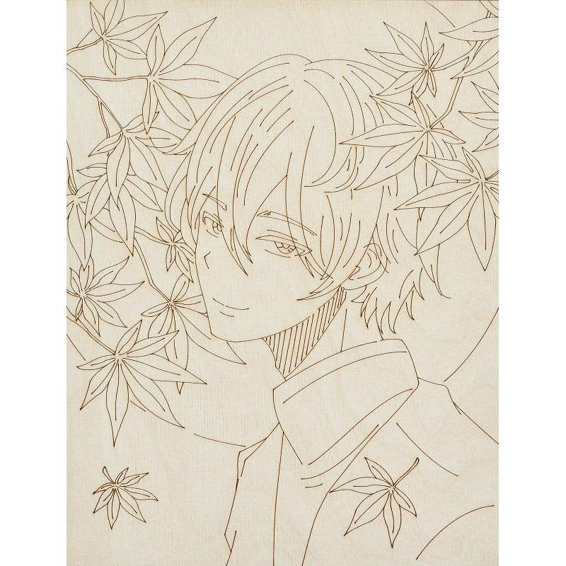 Набор для росписи по дереву Картина Аниме Листопад Фр-010