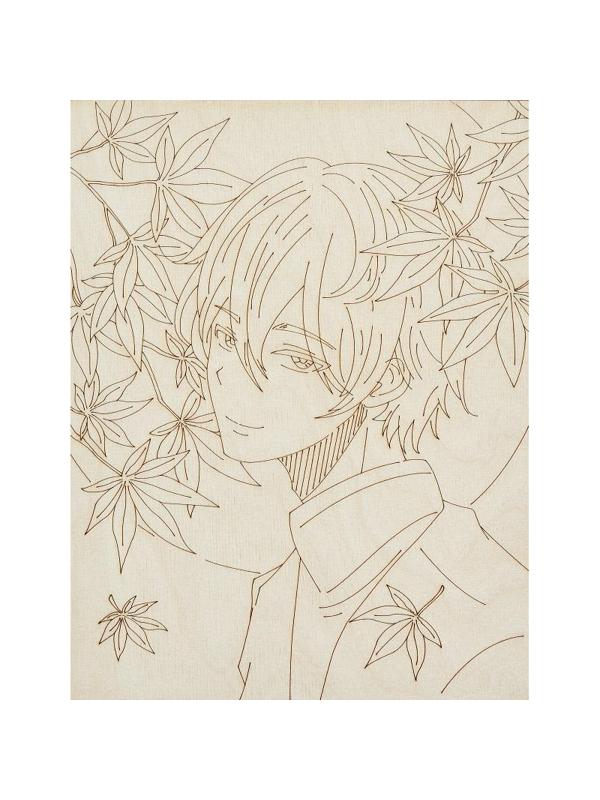 Набор для росписи по дереву Картина Аниме Листопад Фр-010