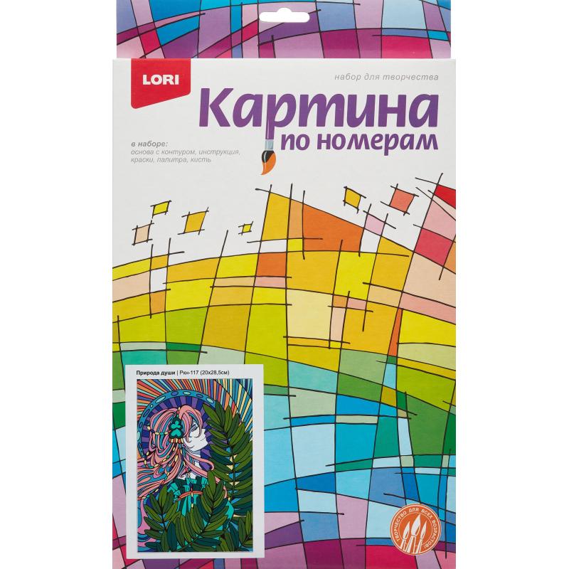 Картина по номерам для малышей АНИМЕ Природа души набор Ркн-117