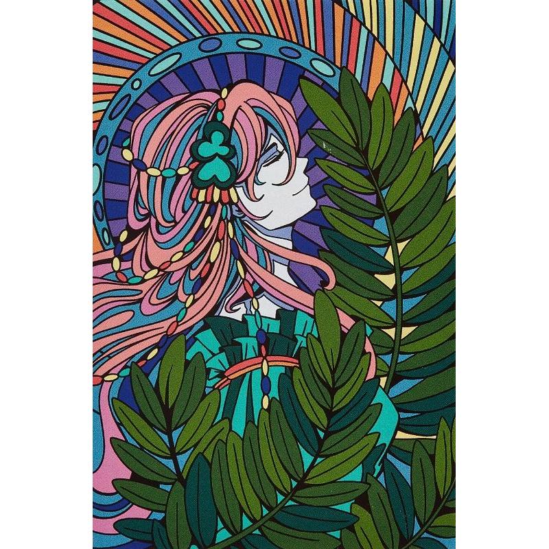 Картина по номерам для малышей АНИМЕ Природа души набор Ркн-117