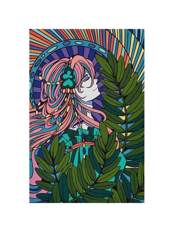 Картина по номерам для малышей АНИМЕ Природа души набор Ркн-117