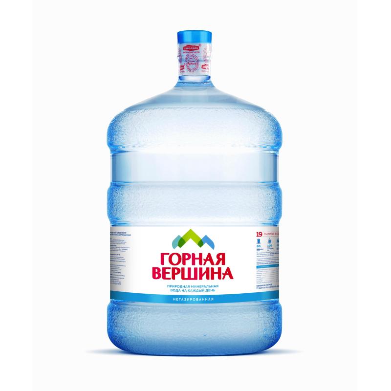 Вода питьевая Горная Вершина Детская19л (включая стоимость бутыли ПК 19л)
