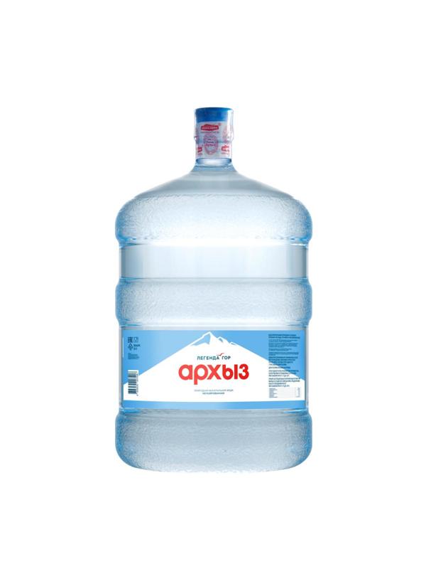 Вода питьевая Легенда Гор Архыз 19л (включая стоимость бутыли ПК 19л)