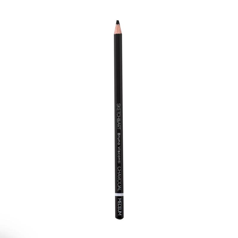 Набор угольных карандашей SKETCH&ART мягкий, средний, твердый 6шт 25-002