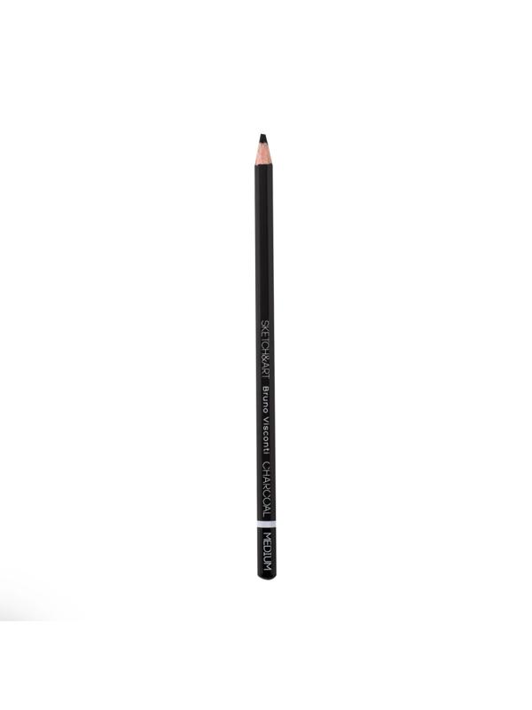 Набор угольных карандашей SKETCH&ART мягкий, средний, твердый 6шт 25-002